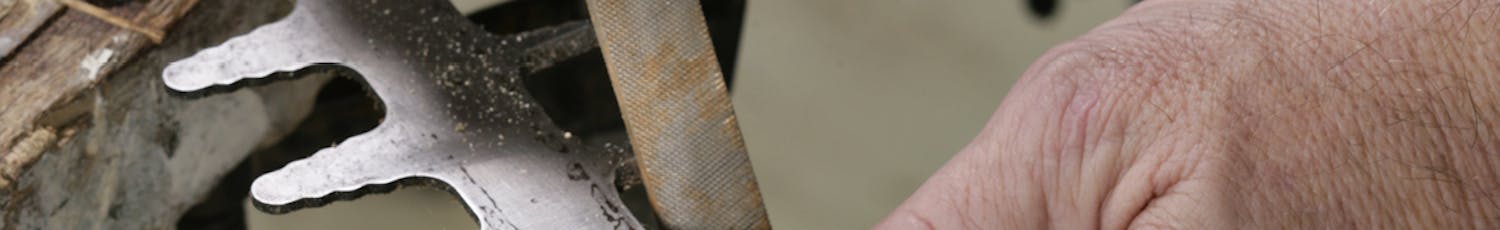 Slipa häcksax Slipa häcksax